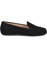 Journee Collection Women's Halsey Perforated Loafers