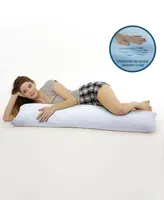 Rio Home Fashions Arctic Sleep Perfect Size Cool Gel Memory Foam Body Pillow - One Size Fits All