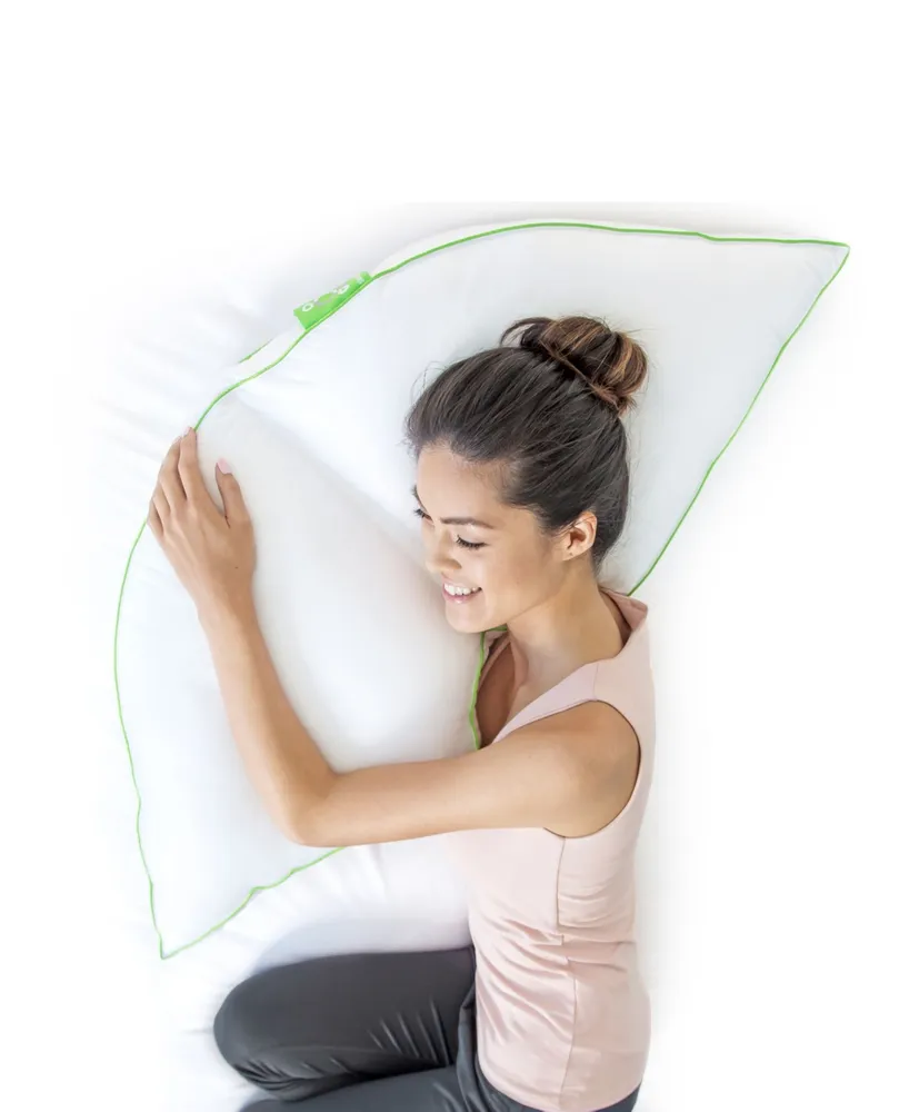 Rio Home Fashions Sleep Yoga Wedge Pillow 10 Memory Foam with Cover - One  Size Fits All