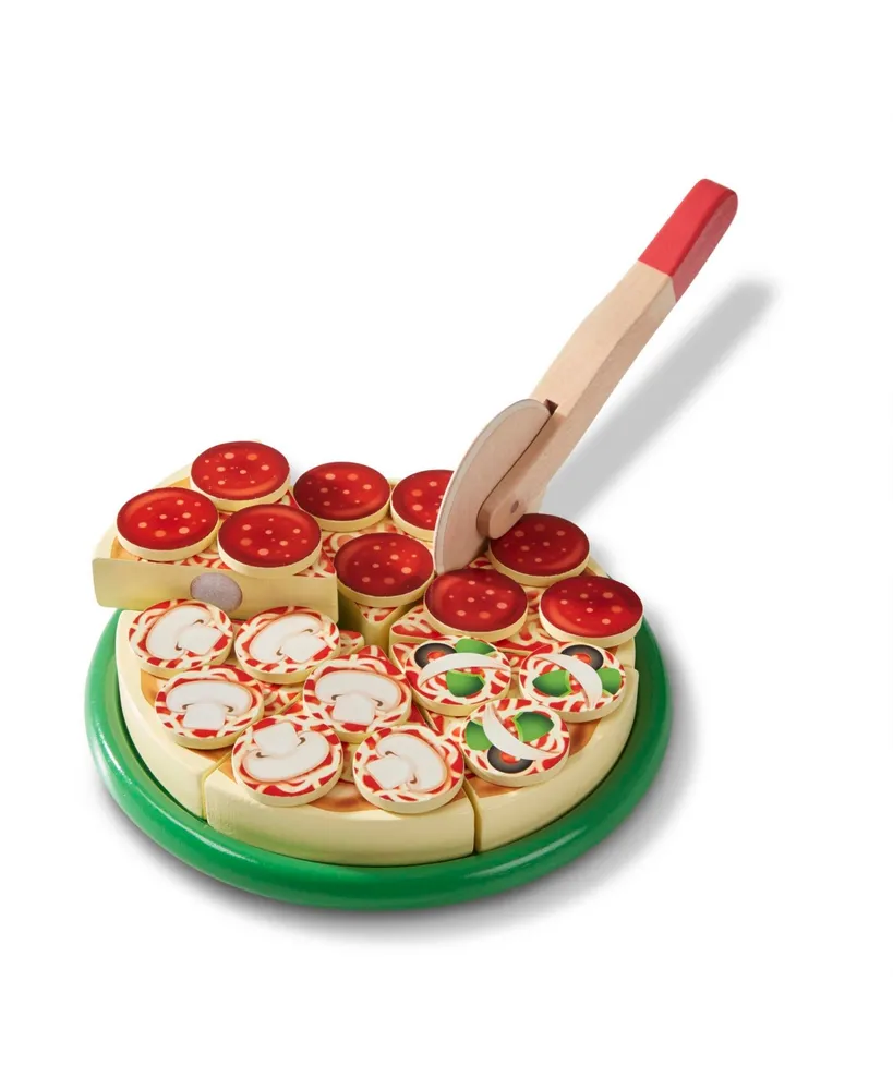 Melissa and Doug Pizza Party Play Food Set