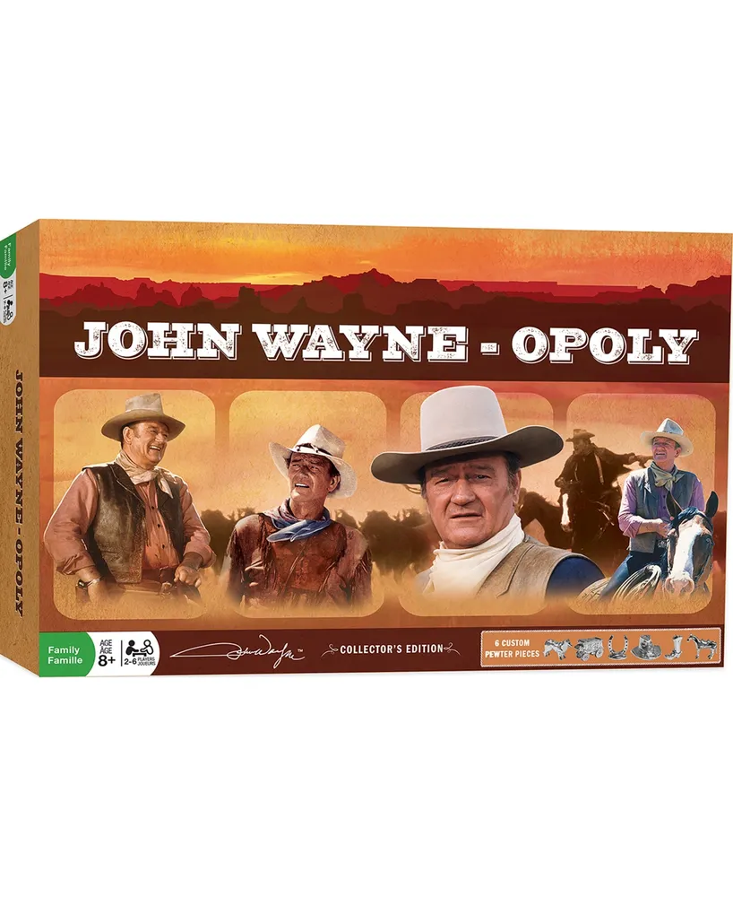 MasterPieces Puzzle Company John Wayne-Opoly Collector's Edition Set