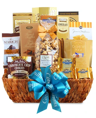 California Delicious Craving & Congratulations Desert Gift Basket