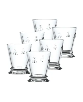 La Rochere Napoleon Bee 10-ounce Tumbler, Set of 6.