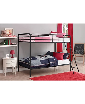 EveryRoom Eeva Twin over Metal Bunk Bed