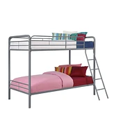 EveryRoom Eeva Twin over Metal Bunk Bed