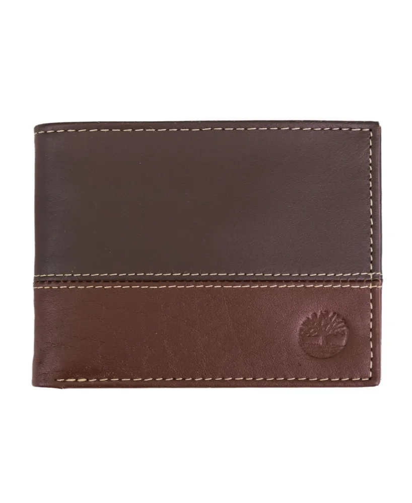 Men's Timberland Two-Tone Commuter Wallet