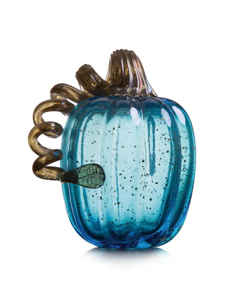 Glitzhome Glass Pumpkin