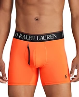 Polo Ralph Lauren Men's 3-Pack. 4-d Flex Cool Microfiber Boxer Briefs