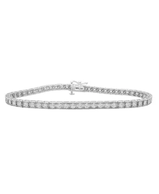 Diamond Miracle Plate Tennis Bracelet (1 ct. t.w.) 10k Gold or White
