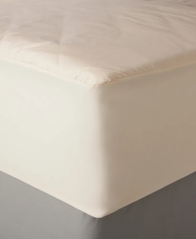 AllerEase Cotton Top Cover Waterproof Mattress Pad