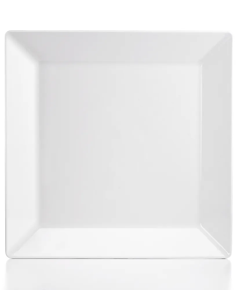 Q Squared Diamond Melamine 14.5" Square Platter