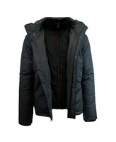 Spire By Galaxy Men's Heavyweight Presidential Tech Jacket with Detachable Hood