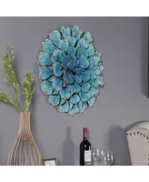 Luxen Home Flower Metal Wall Art