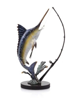 Spi Home Fighting Marlin Sculpture