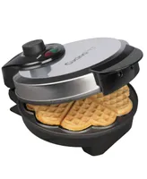 CucinaPro Classic Round Heart Waffle Maker