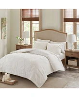 Madison Park Bahari Palm Tufted 3-Pc. Comforter Set