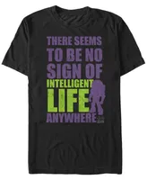 Disney Pixar Men's Toy Story No Sign of Intelligent Life Short Sleeve T-Shirt