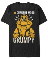 Disney Men's Snow White Currently Grumpy Short Sleeve T-Shirt