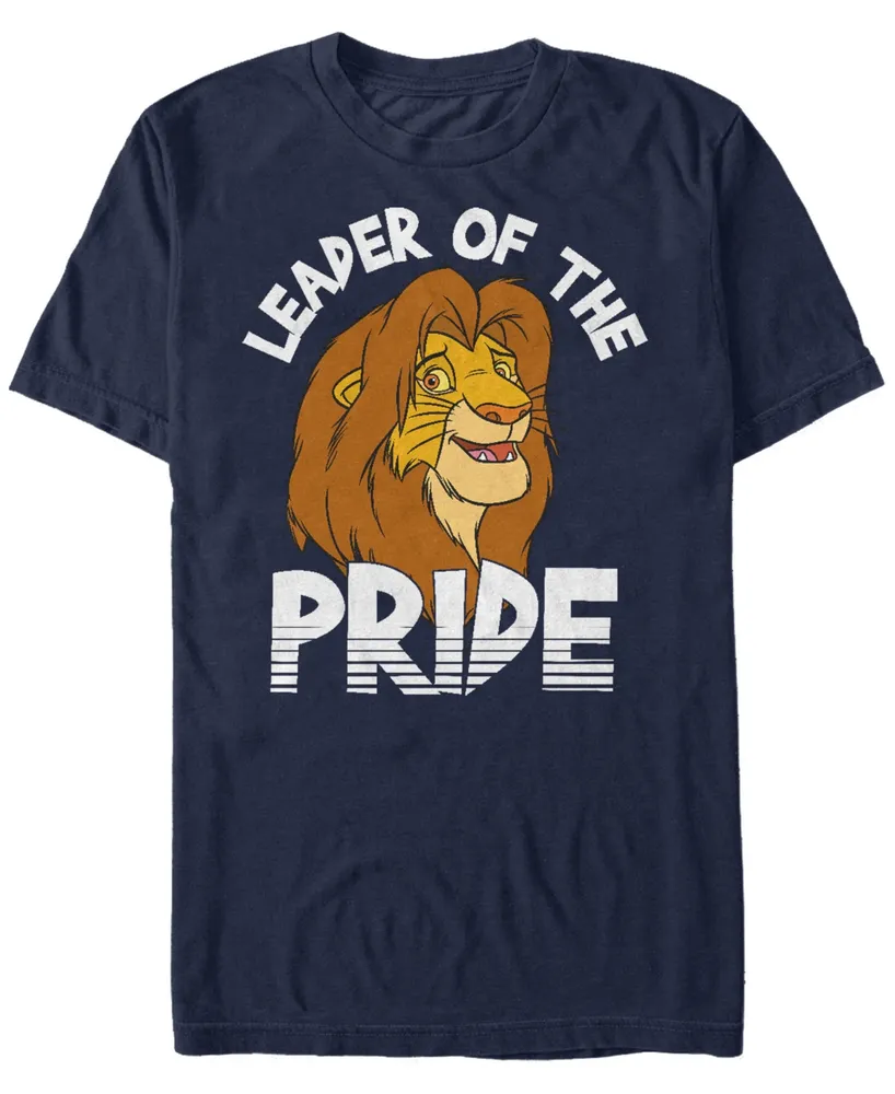 Disney Men's The Lion King Simba Leader of The Pride Short Sleeve T-Shirt
