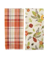 Design Imports Assorted Fall in Love Dishtowel Set