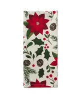 Design Imports Woodland Christmas Dishtowel Set - Off