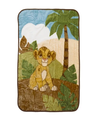 Disney Lion King Urban Jungle Luxury Plush Baby Blanket