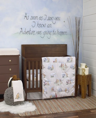 Disney Winnie the Pooh Storybook 6-Piece Crib Bedding Set