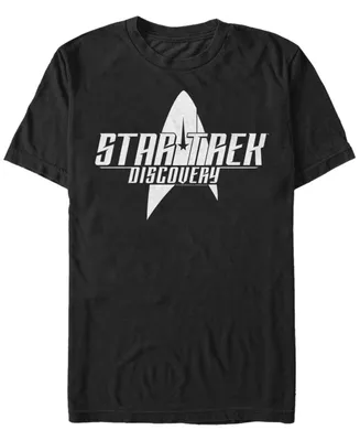 Star Trek Men's Discovery Logo Short Sleeve T-Shirt