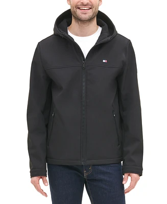 Tommy Hilfiger Men's Hooded Soft-Shell Jacket, Created for Macy's