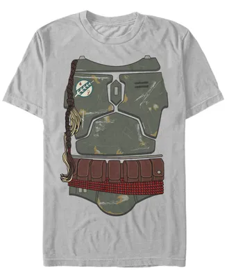 Star Wars Men's Classic Boba Fett Bounty Hunter Costume Short Sleeve T-Shirt