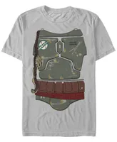 Star Wars Men's Classic Boba Fett Bounty Hunter Costume Short Sleeve T-Shirt