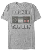 Nintendo Men's Nes Controller Back The Day Short Sleeve T-Shirt