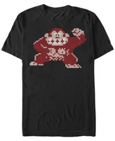 Nintendo Men's Donkey Kong Classic Pixelated Short Sleeve T-Shirt