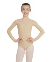 Capezio Girls Team Basics Long Sleeve Leotard