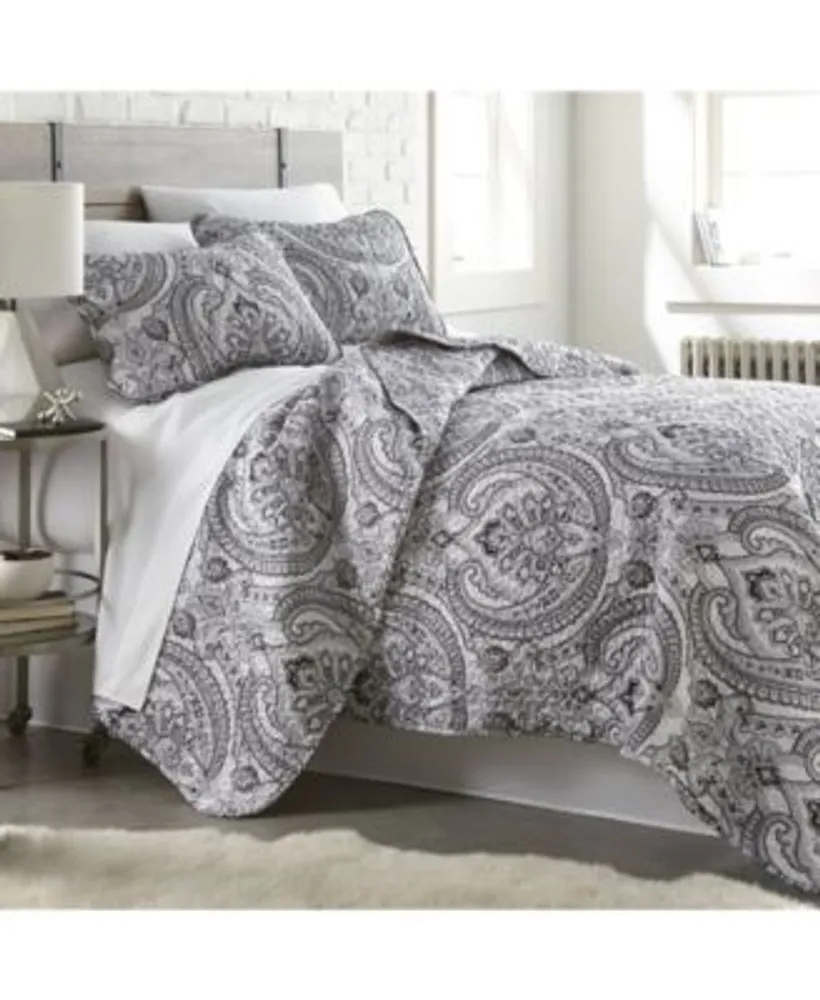 Southshore Fine Linens Classic Paisley 3 Pc. Quilt Sets