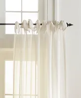 Elrene Vienna Tie-Top Sheer Window Curtain
