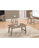 Monarch Specialties 3 Piece Table Set