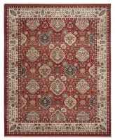 Lauren Ralph Lauren Ariel LRL1255C Red and Beige 5'1" X 7'6" Area Rug