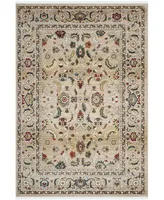 Lauren Ralph Lauren Tristan LRL1299E Beige and Multi 5'1" X 7'6" Area Rug