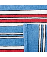 Lauren Ralph Lauren Leopold Stripe LRL2462D Royal Blue 9' X 12' Outdoor Area Rug