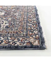 Lauren Ralph Lauren Belvoir LRL1300A Navy 8'9" X 11'10" Area Rug