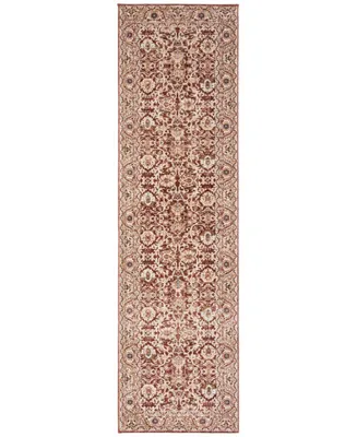 Lauren Ralph Lauren Warwick LRL1310B Oxblood 2'2" X 8' Runner Area Rug