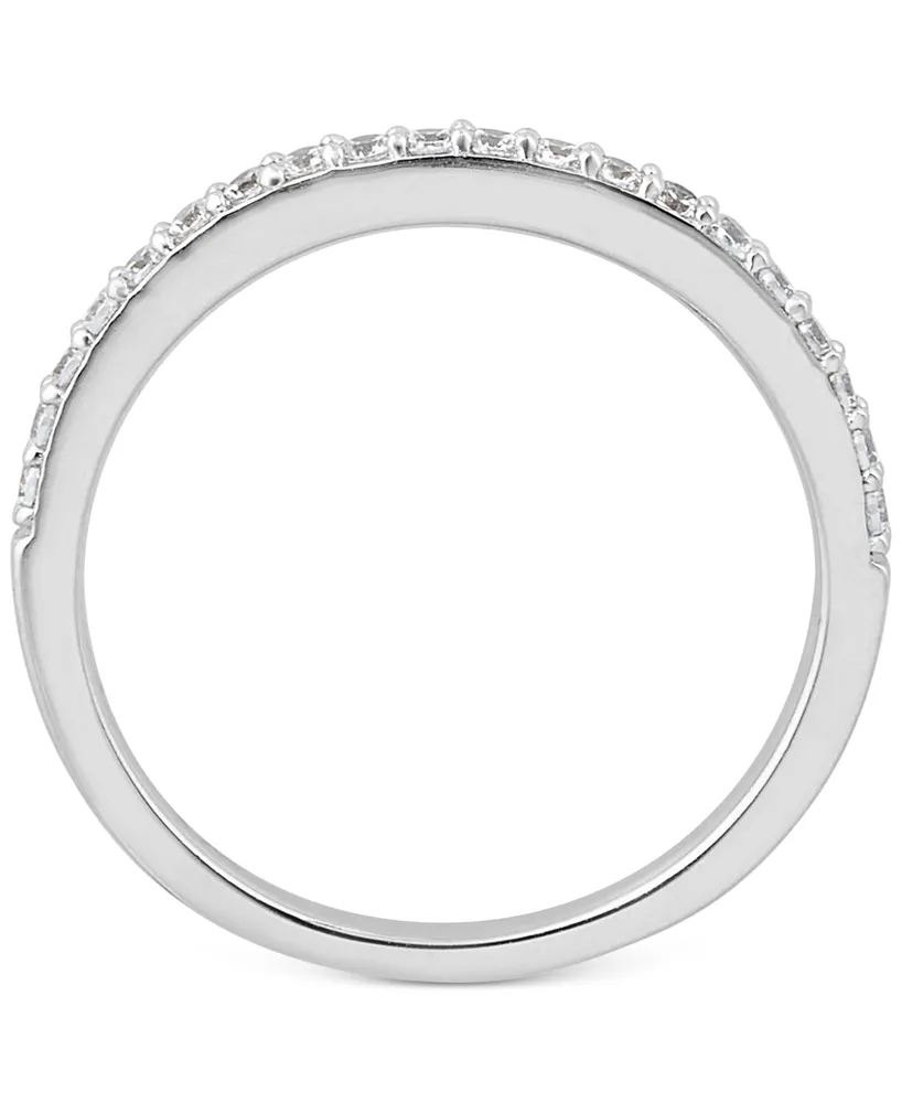 Diamond Heart Cluster Bridal Set (1-1/2 ct. t.w.) in 14k White Gold