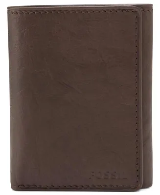 Men's Fossil Ingram Extra Capacity Trifold Leather Wallet