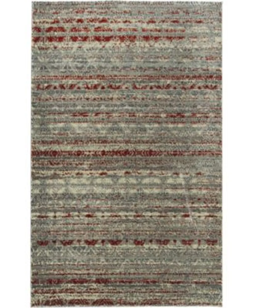 D Style Monte Mon4 Gunmetal Area Rugs