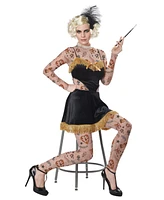 BuySeasons Women's The Amazing Tattooed Lady Adult Costume