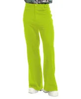 BuySeasons Men's Disco Pants Lime