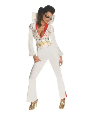 BuySeasons Women's Sassy Elvis Adult Costume