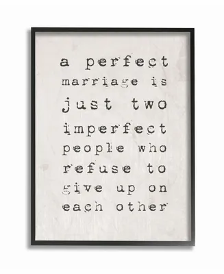 Stupell Industries A Perfect Marriage Framed Giclee Art
