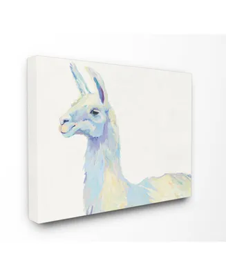 Stupell Industries Ophelia The Llama Canvas Wall Art, 30" x 40"